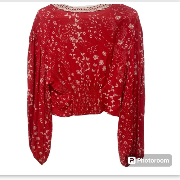 Sale‼️Free People Long Sleeves Blouse - Size Xsmall - Picture 2 of 12